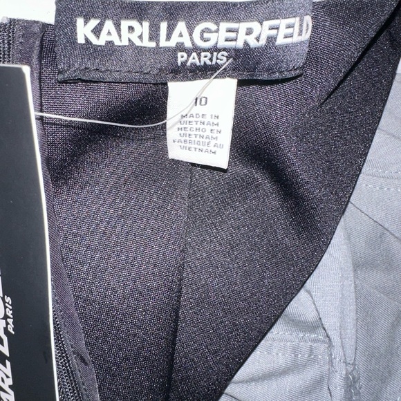 New Karl Lagerfeld Dress  size 10 color multi - Picture 8 of 9